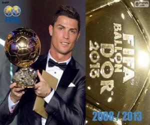 пазл FIFA Ballon d'Or 2013 победитель Криштиану Роналду